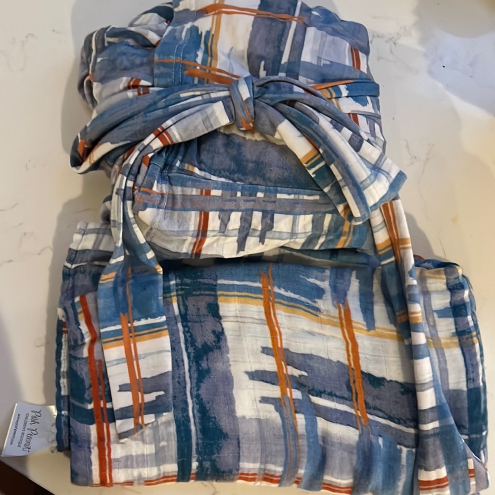 Posh Peanut Swaddle & Robe Set